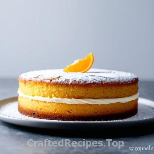Almond Orange Cake with a Twist