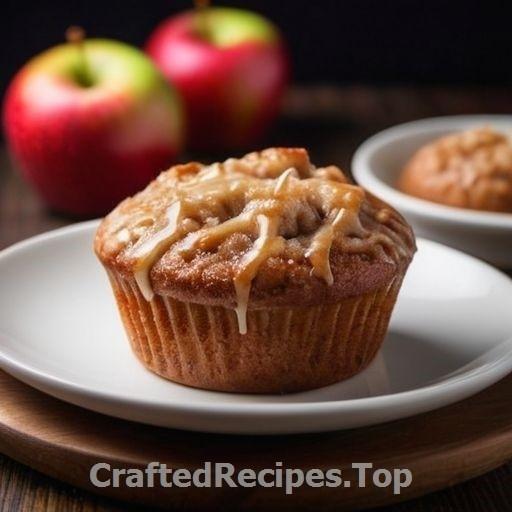 Autumn Apple Muffins with Tuscany Glaze