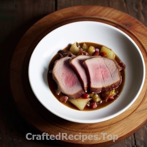 Bacon and Apple Pork Fillet Stew