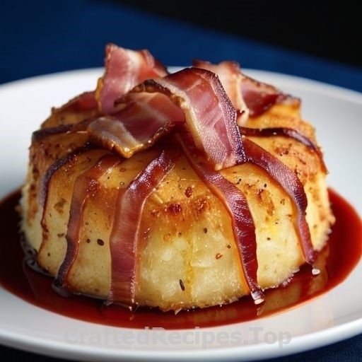 Bacon and Parmesan Potato Cake