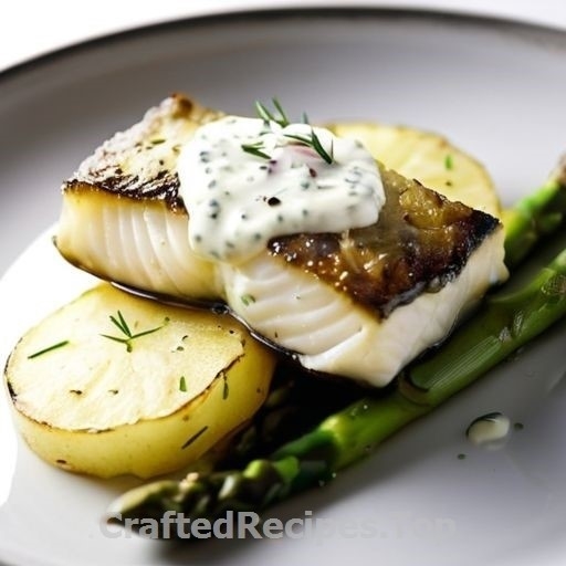 Baked Cod with Dill and Horseradish