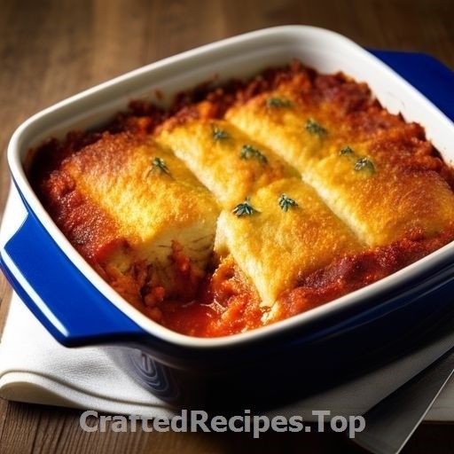 Baked Fish Casserole with Spicy Red Pepper Relish