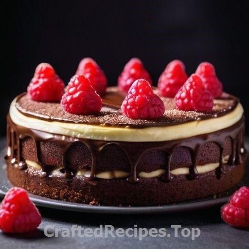 Banana and Raspberry Nutella Cake