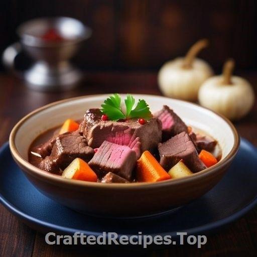 Braised Beef Brisket with Root Vegetables and Horseradish Cream