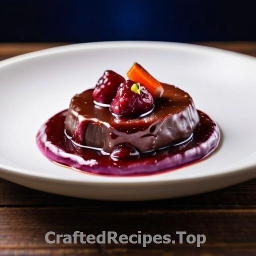 Braised Venison with Roasted Vegetables and Red Wine Gravy