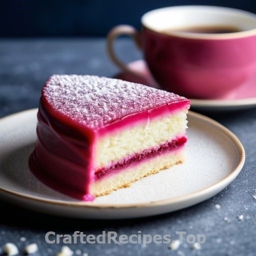Cardamom Cake with Rhubarb
