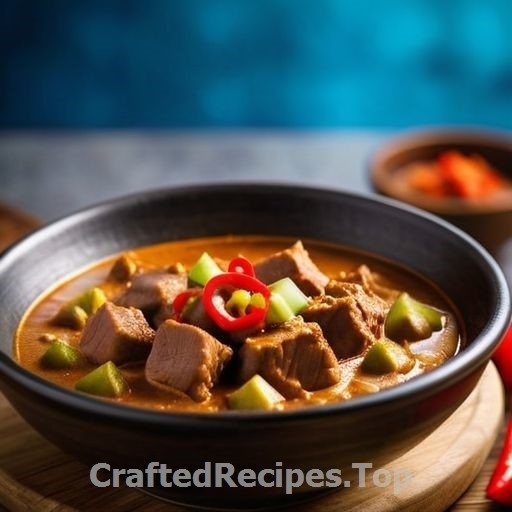 Caribbean Pork Curry with Lime and Coconut Milk