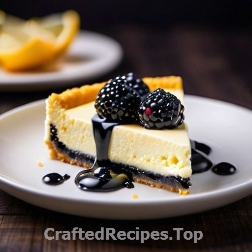 Caviar Cheesecake with Crispy Crust