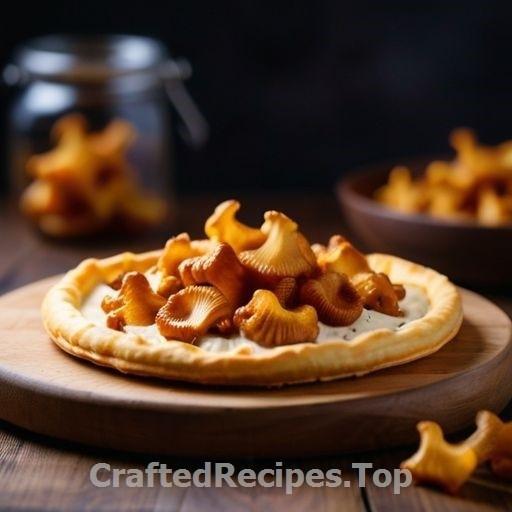 Chanterelle and Cheddar Puff Pastry Bites
