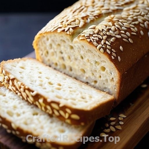 Cheesy Oat Bread with Sesame Seeds and Aged Cheddar