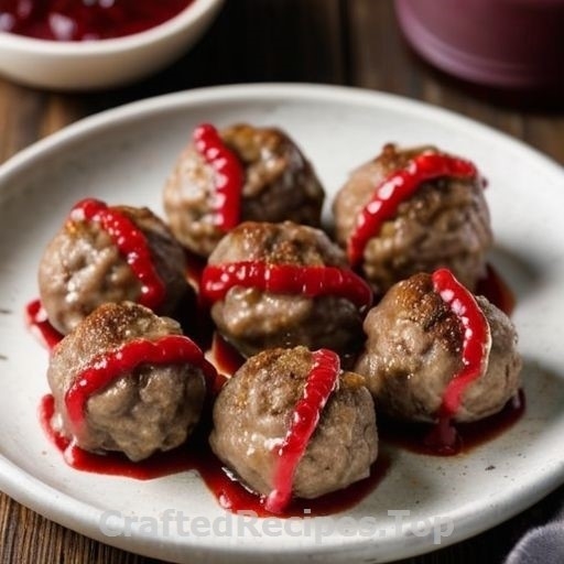 Christmas Meatballs with Sardine Cream