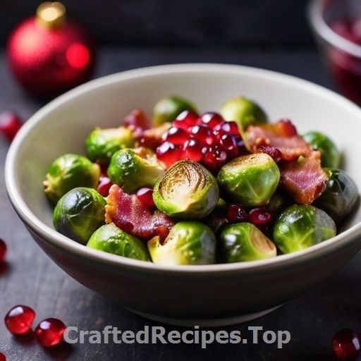 Christmas Salad with Caramelized Brussels Sprouts