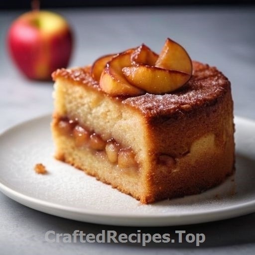 Cinnamon Cake with Caramelized Apples