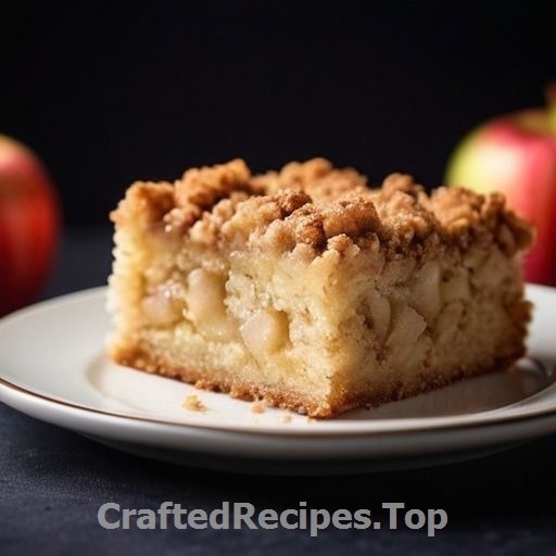 Classic Apple Crumble Cake