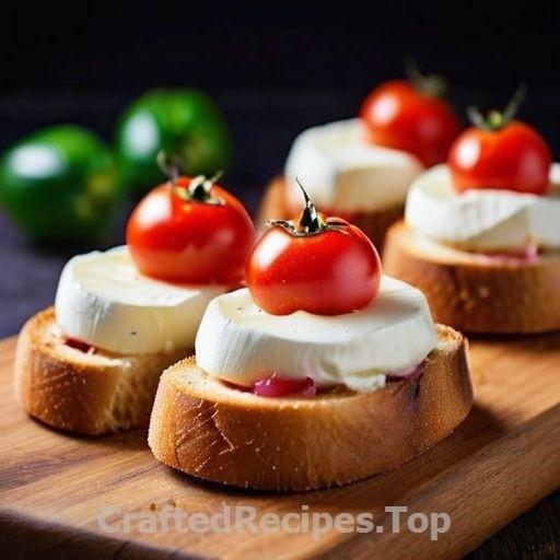 Classic Bruschetta with Fresh Mozzarella