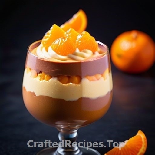 Clementine and Exotic Mousse with Marinated Fruits