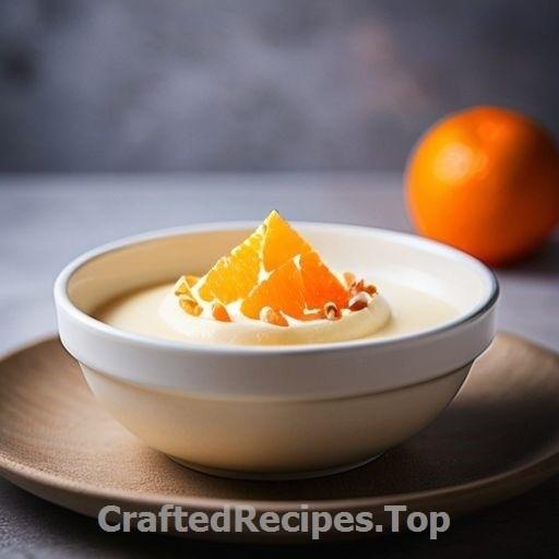 Coconut Panna Cotta with Orange and Almond