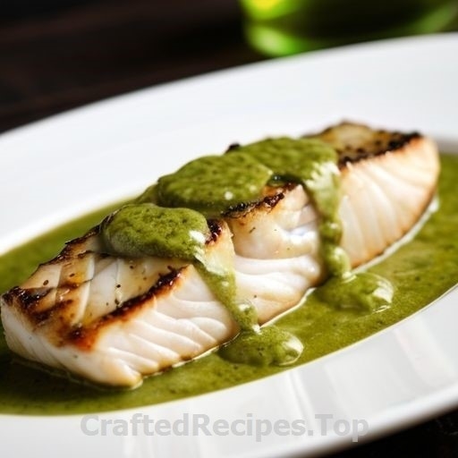 Cod Fillets in Pesto Sauce