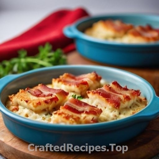 Cod Gratin with Bacon