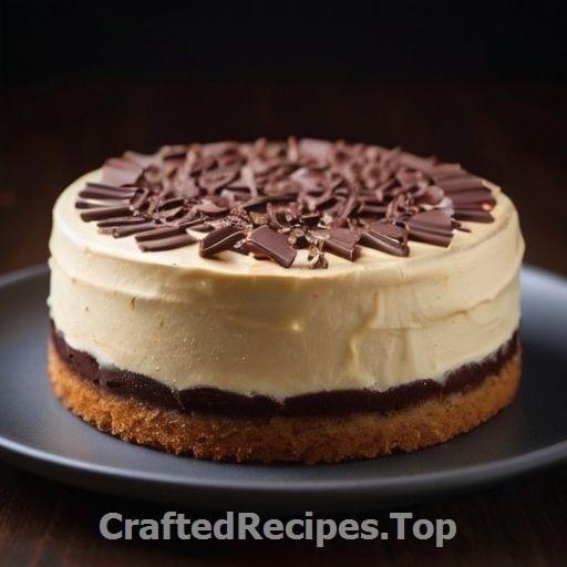 Coffee Cream Glass Cake