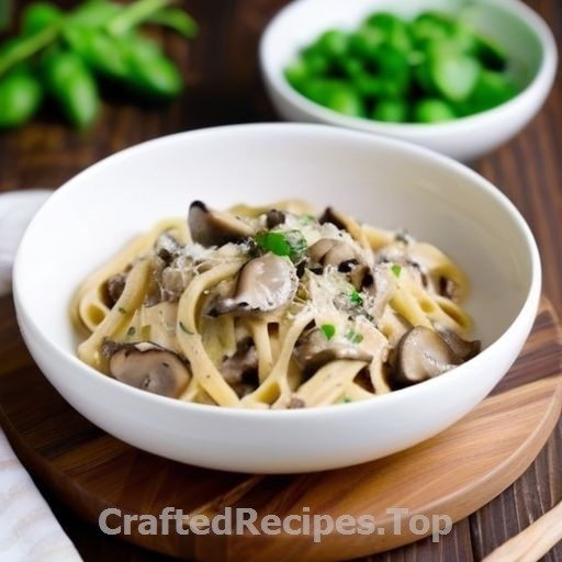 Creamy Chicken Pasta with Mushrooms and Spinach
