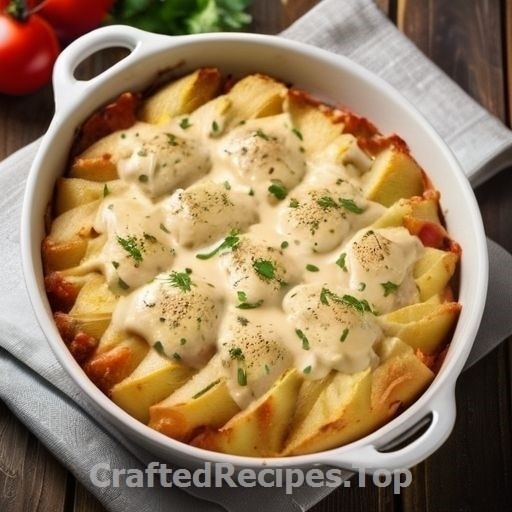 Creamy Chicken Potato Bake
