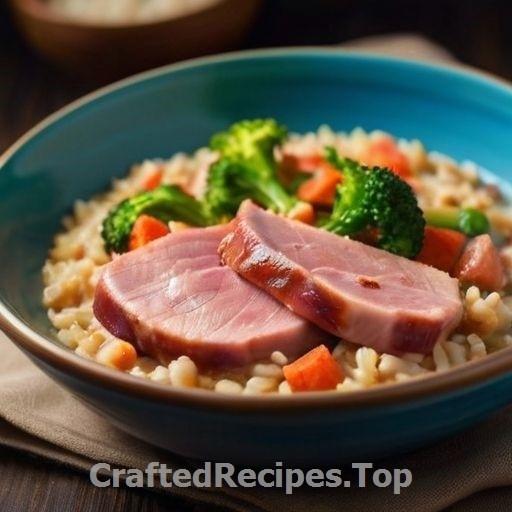 Creamy Ham and Vegetables