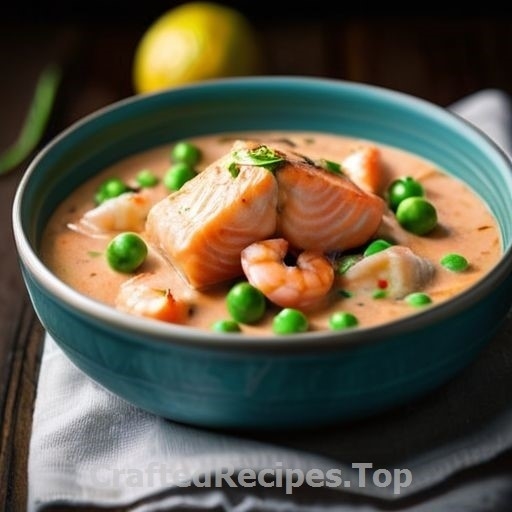 Creamy Salmon and Shrimp Stew