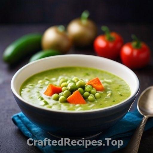 Creamy Salmon Soup with Pesto and Chives