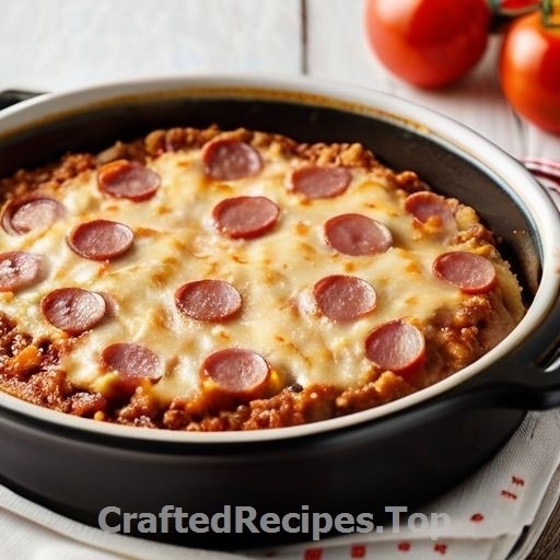 Creamy Sausage and Tomato Gratin