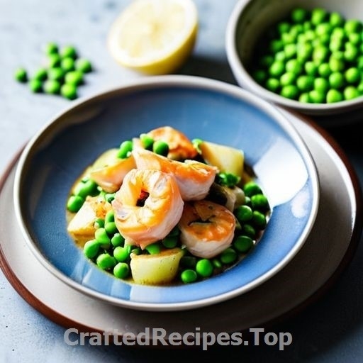 Creamy Seafood Medley with Salmon Shrimp and Lemon-Caper Sauce