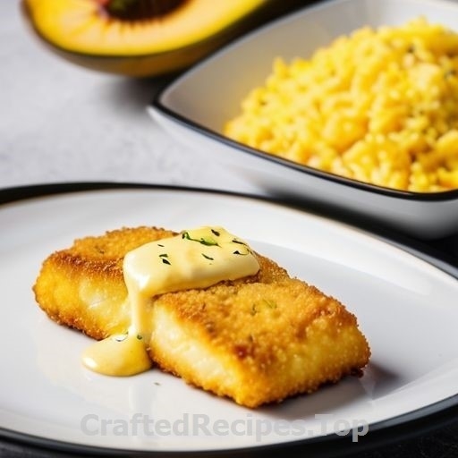 Crispy Breaded Cod with Mango Salsa and Creamy Risotto