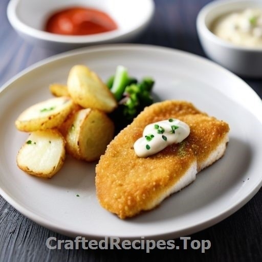 Crispy Breaded Fish Fillets with Tangy Remoulade Sauce