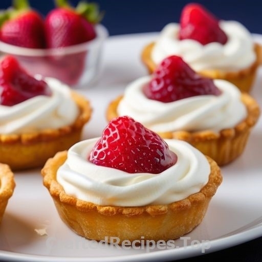 Crispy Tarts with Fruit and Whipped Cream