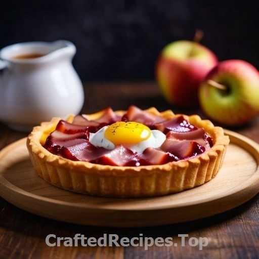 Cured Pork and Fruit Tart