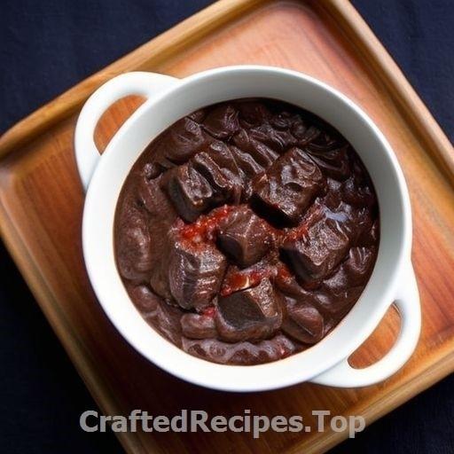 Dark Chocolate Beef Stew