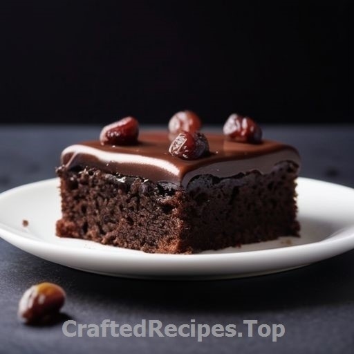 Decadent Date and Cashew Chocolate Cake