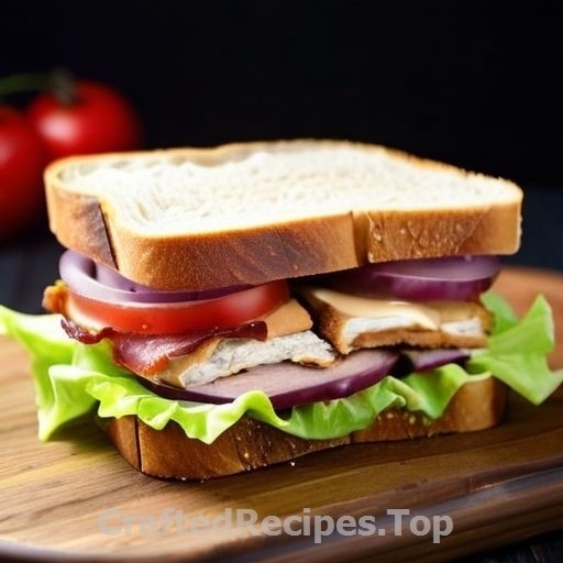 Delicious Chicken Club Sandwich with a Twist