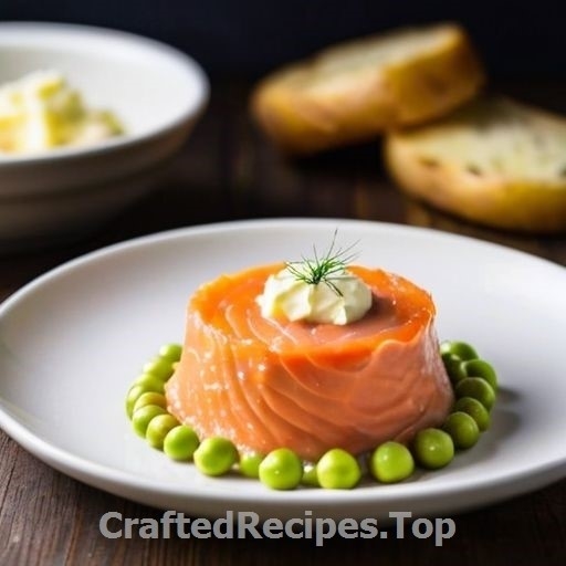 Delightful Swedish Salmon Pudding with Salmon and Whipped Butter