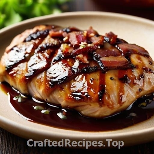 Double Marinated Chicken Breast with Bacon