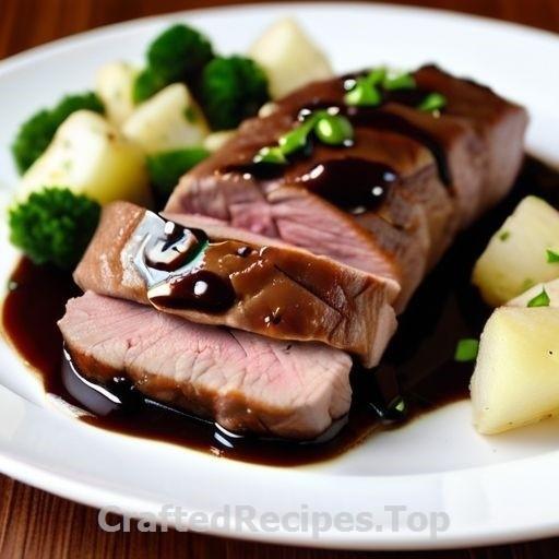 Double Marinated Pork Tenderloin with Potato Salad