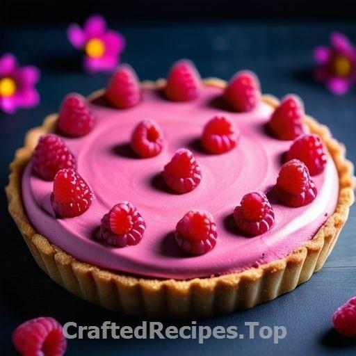 Easter Tart with Raspberry Mousse and Chocolate