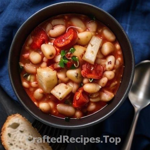 Easy White Bean Stew with Tomatoes