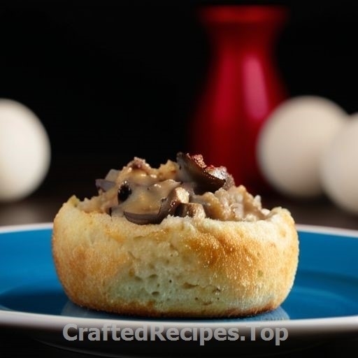 Egg Delight with Mushroom Stuffing