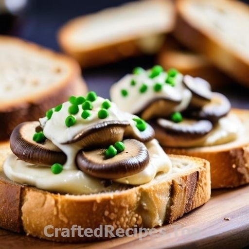 Fancy Mushroom and Brie Toast