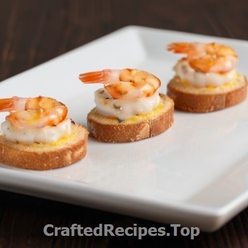 Fresh Shrimp and Cheese Skewers with Fresh Herbs