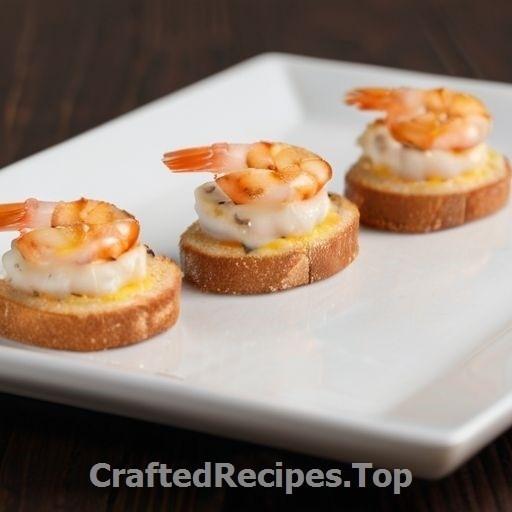 Fresh Shrimp and Cheese Skewers with Fresh Herbs