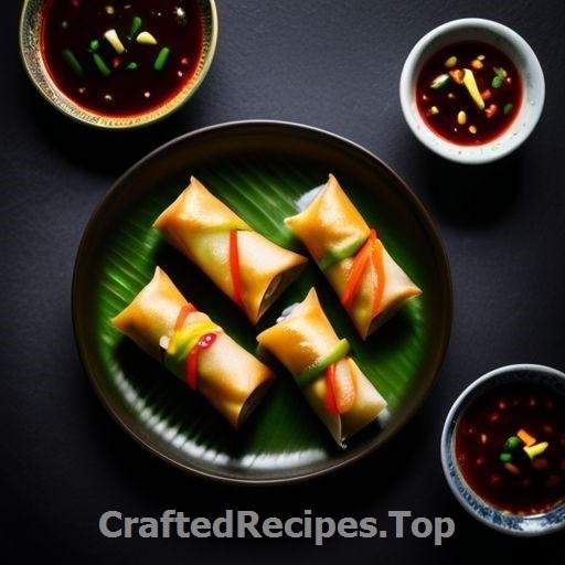 Fresh Spring Rolls with Shrimp and Mango