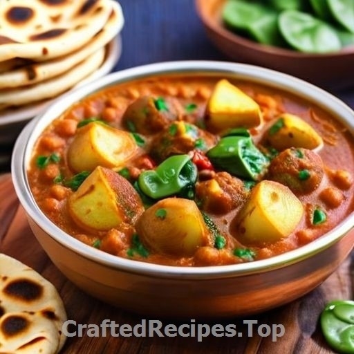 Garam Masala Potato Soup with Spinach