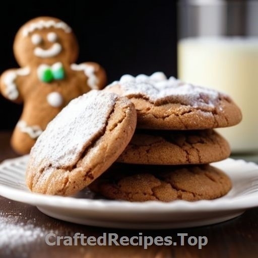Gingerbread Cookies with Creamy Vanilla Filling